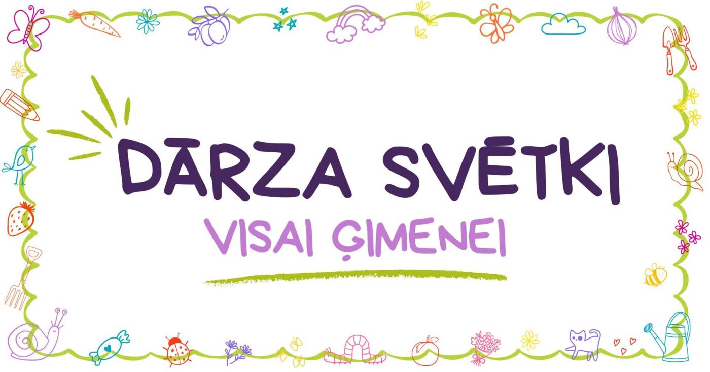 Dārza svētki visai ģimenei Restaurācijas centra pagalmā