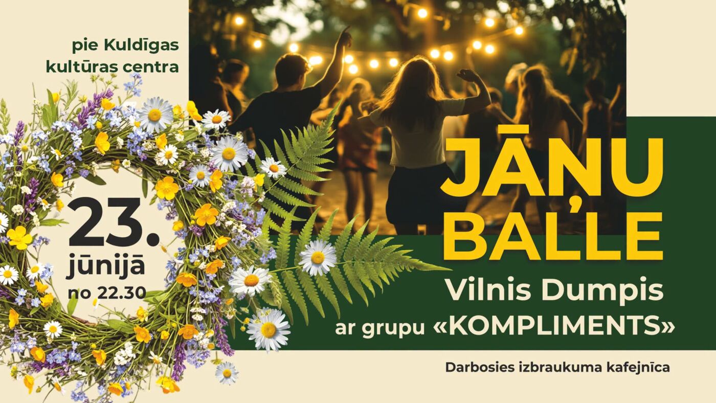 Jāņu balle || Vilnis Dumpis ar grupu "Kompliments" 