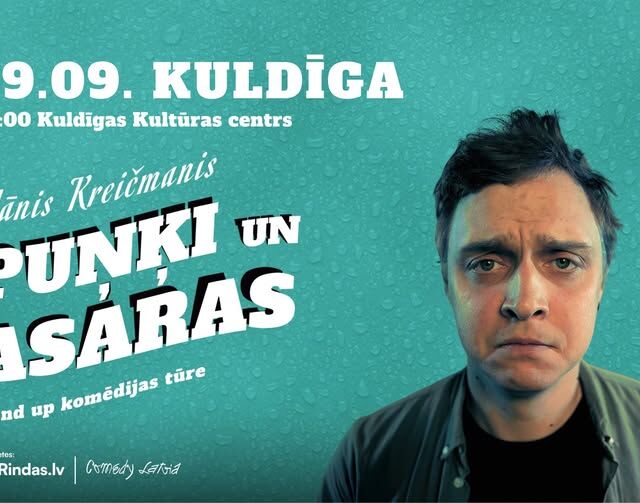 PUŅĶI un ASARAS | Jānis Kreičmanis | Stand-up komēdija