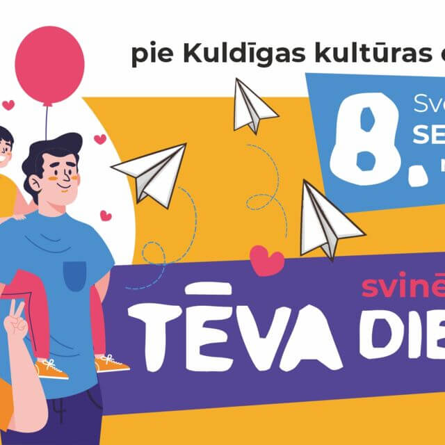 TĒVA DIENA || Skvērā pie Kuldīgas kultūras centra